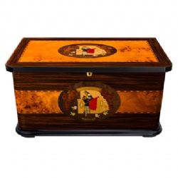Retro Desktop Cigar Humidor