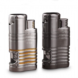 Refillable 4 Jet Flame Cigar Torch Lighter